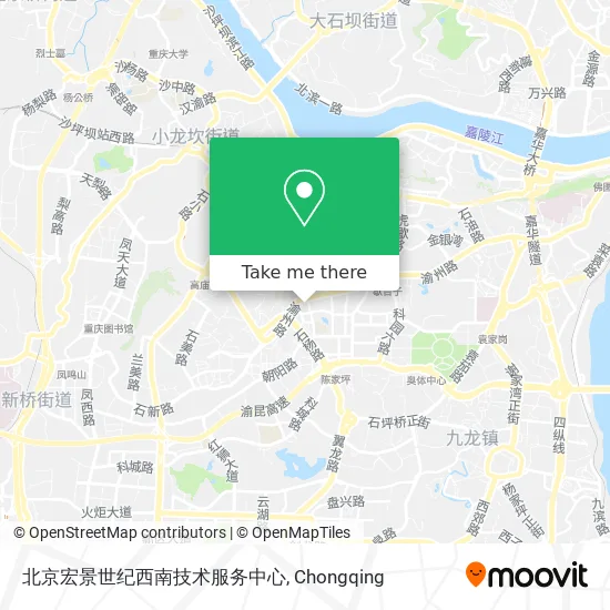 北京宏景世纪西南技术服务中心 map