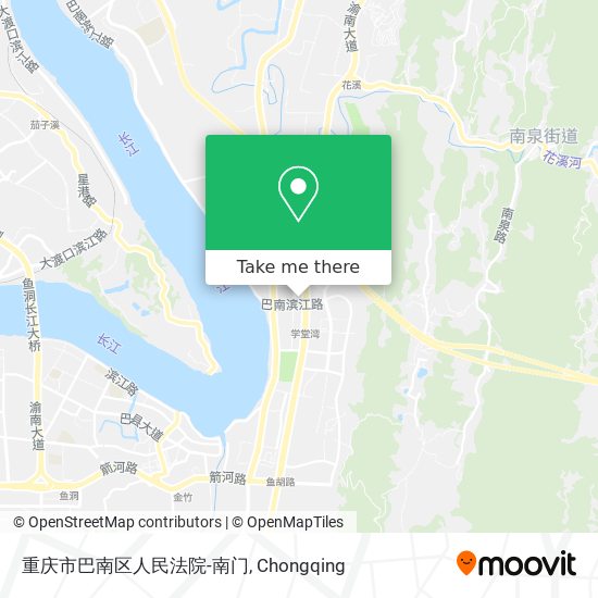 重庆市巴南区人民法院-南门 map