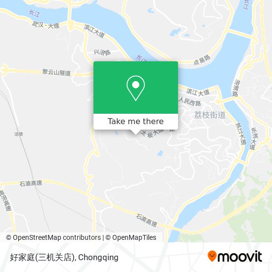 好家庭(三机关店) map