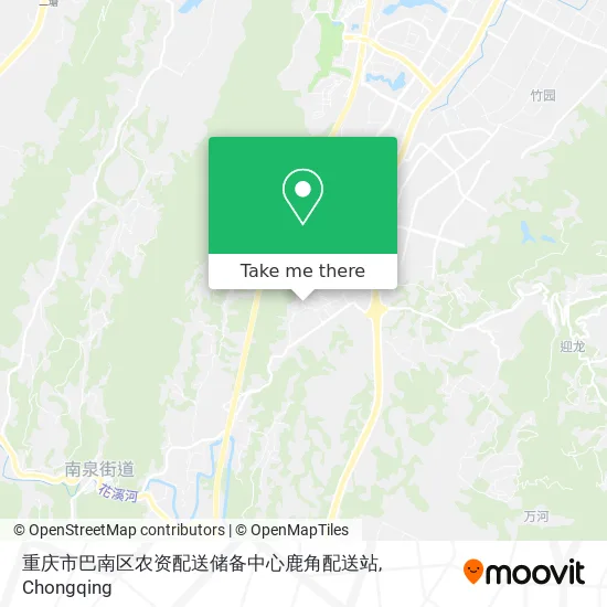 重庆市巴南区农资配送储备中心鹿角配送站 map