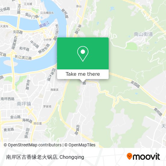 南岸区古香缘老火锅店 map