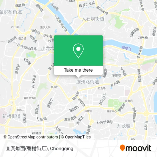 宜宾燃面(香榭街店) map