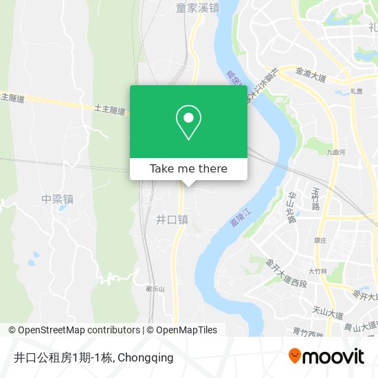 井口公租房1期-1栋 map