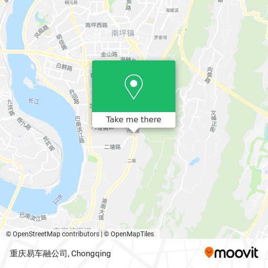 重庆易车融公司 map