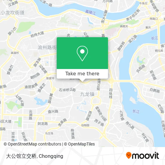 大公馆立交桥 map