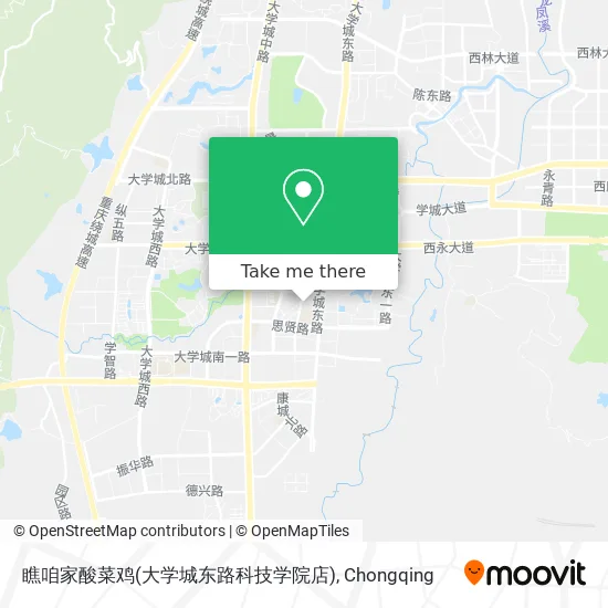 瞧咱家酸菜鸡(大学城东路科技学院店) map
