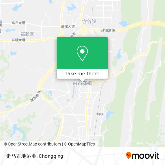 走马古地酒业 map
