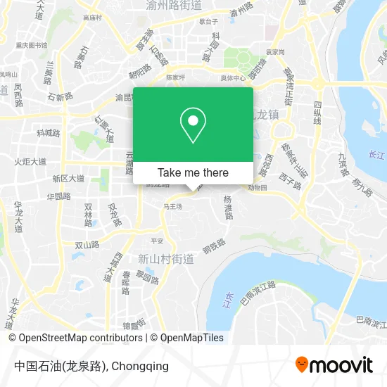 中国石油(龙泉路) map