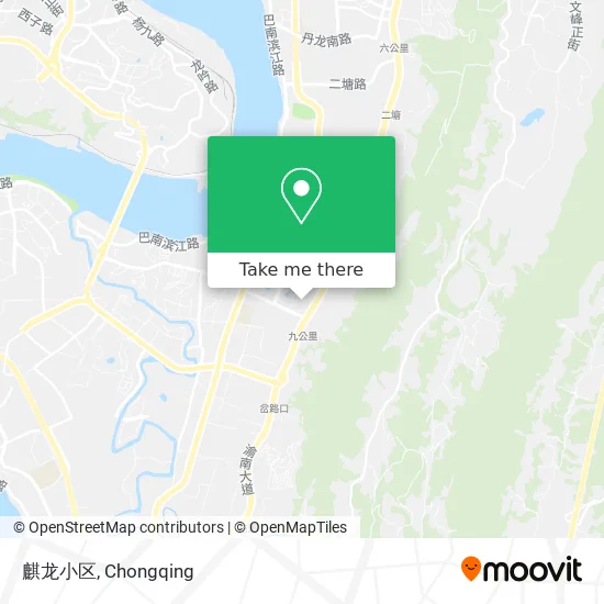 麒龙小区 map