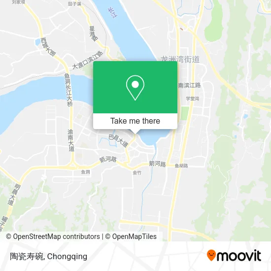 陶瓷寿碗 map