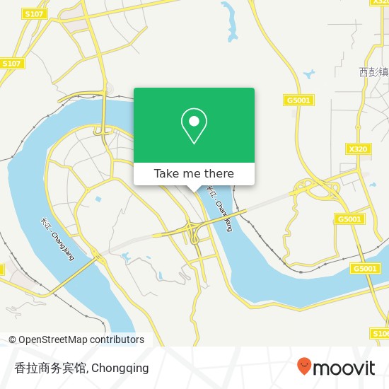 香拉商务宾馆 map
