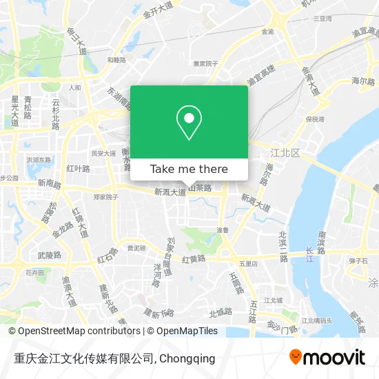 重庆金江文化传媒有限公司 map