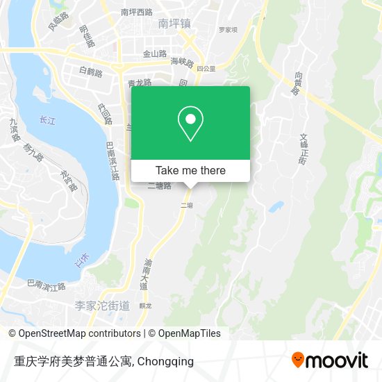 重庆学府美梦普通公寓 map