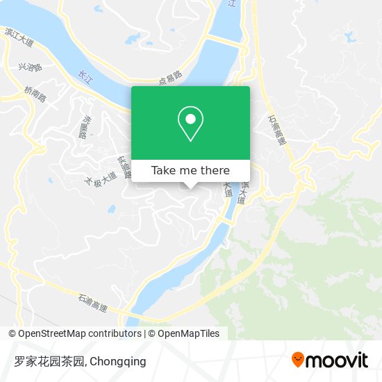 罗家花园茶园 map