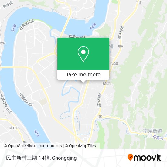 民主新村三期-14幢 map