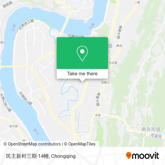 民主新村三期-14幢 map