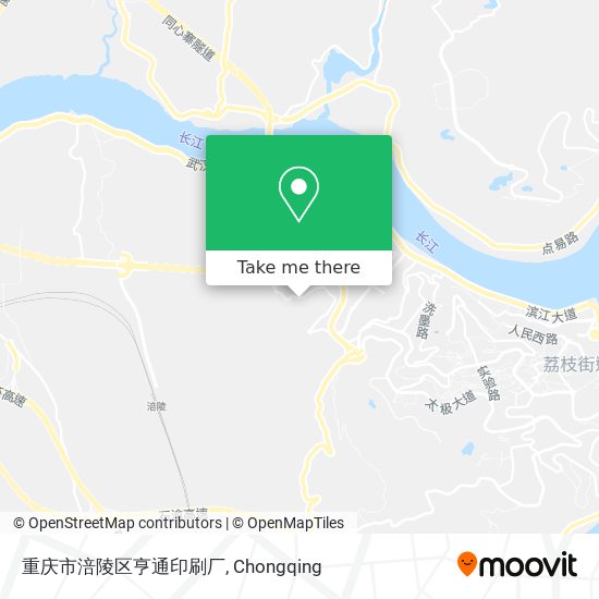 重庆市涪陵区亨通印刷厂 map