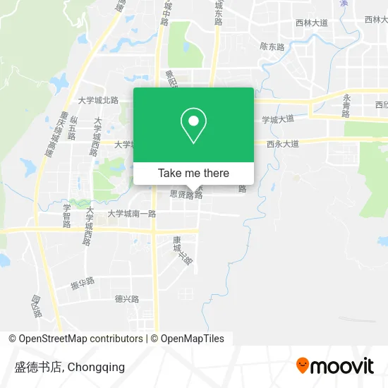 盛德书店 map