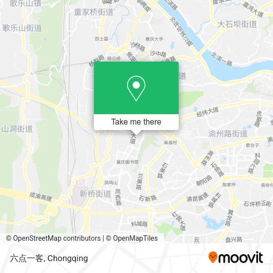 六点一客 map