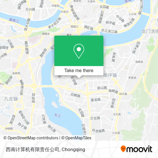 西南计算机有限责任公司 map