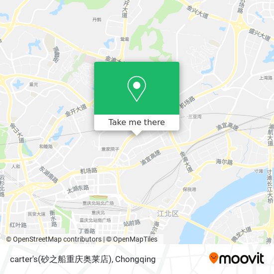 carter's(砂之船重庆奥莱店) map