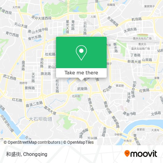 和盛街 map