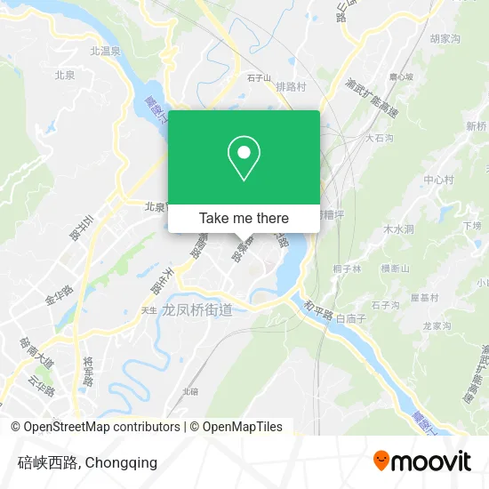碚峡西路 map