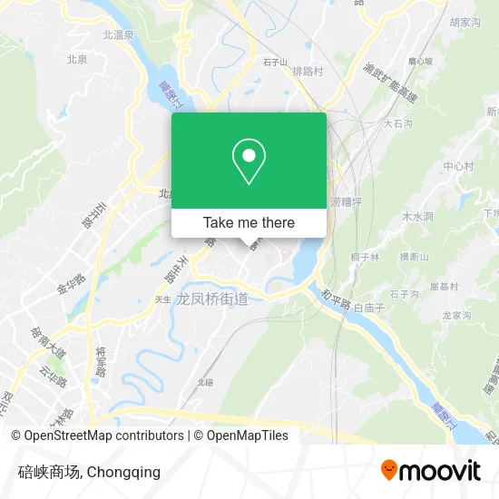 碚峡商场 map