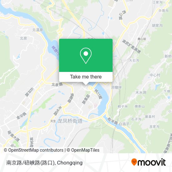 南京路/碚峡路(路口) map