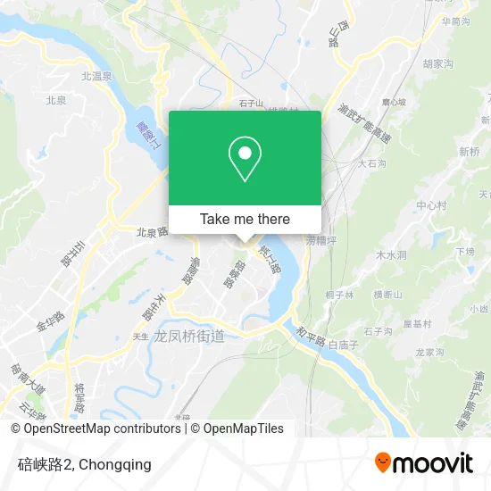 碚峡路2 map