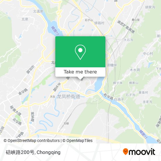 碚峡路200号 map