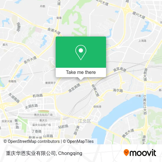 重庆华恩实业有限公司 map