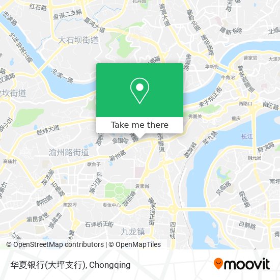 华夏银行(大坪支行) map