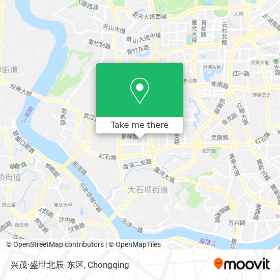 兴茂·盛世北辰-东区 map
