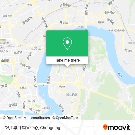 锦江华府销售中心 map
