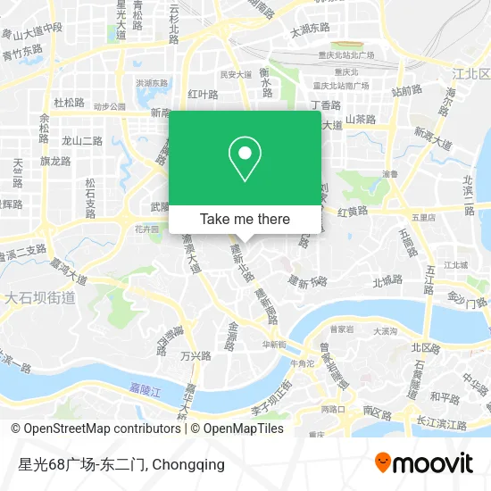 星光68广场-东二门 map