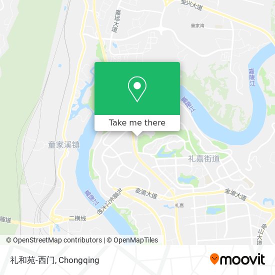 礼和苑-西门 map