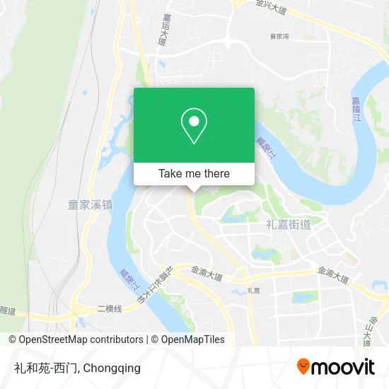 礼和苑-西门 map