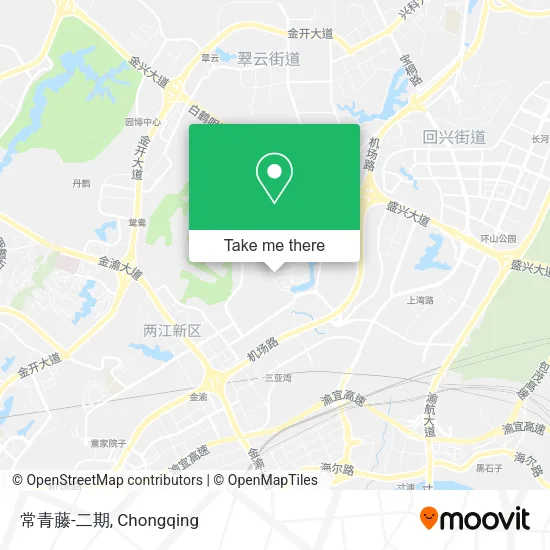 常青藤-二期 map