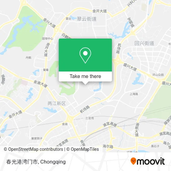 春光港湾门市 map