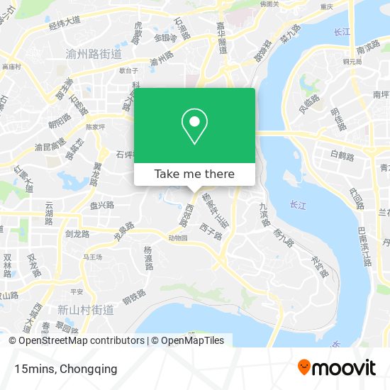 15mins map