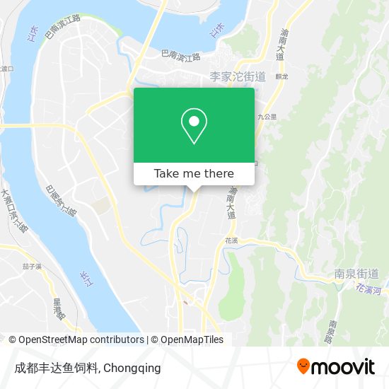 成都丰达鱼饲料 map