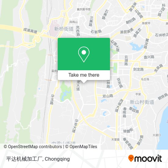 平达机械加工厂 map
