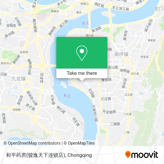 和平药房(骏逸天下连锁店) map