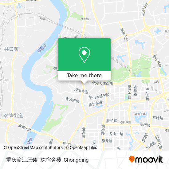 重庆渝江压铸T栋宿舍楼 map