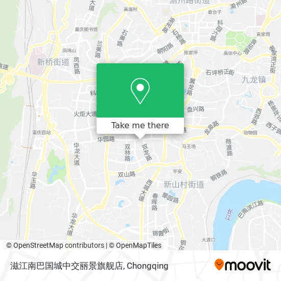 滋江南巴国城中交丽景旗舰店 map