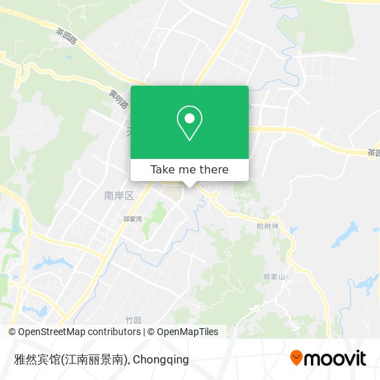 雅然宾馆(江南丽景南) map