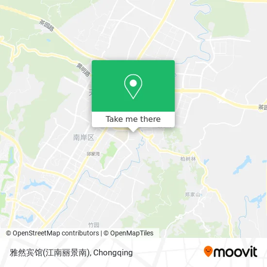 雅然宾馆(江南丽景南) map