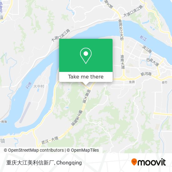重庆大江美利信新厂 map