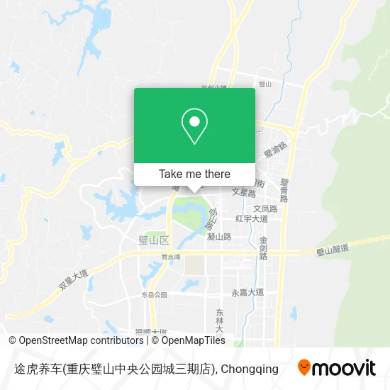 途虎养车(重庆璧山中央公园城三期店) map